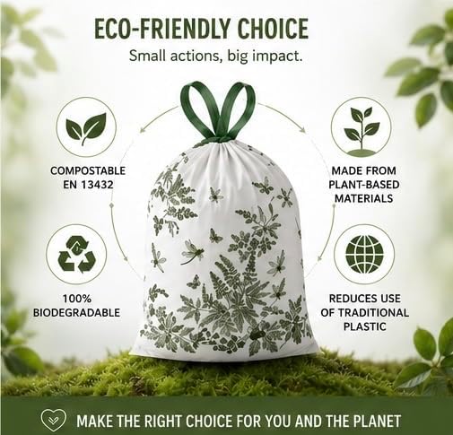 Biodegradable Trash Bags compost bags eco friendly trash bag biodegradable garbage bags kitchen trash bags waste bags sacchi umido biodegradabili eco bags kitche pattumiera cucina biodegradabile
