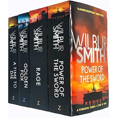 Courtney Family Novels Series Books 5 - 8 Collection Set by Wilbur Smith
