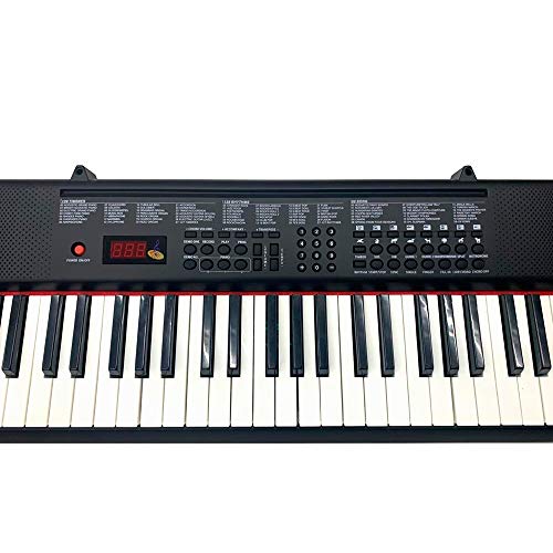 Teclado Musical Queen´s 61 teclas Semi Profissional Max