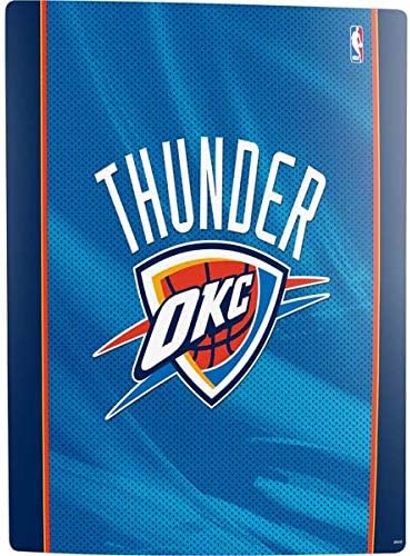 Skinit Decal Gaming Skin Compatible with PS5 Digital Edition Bundle - Officially Licensed NBA Oklahoma City Thunder Blue Jersey Design