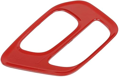 Miniatura 3 de Voodonala para Challenger Cubiertas de panel de cambio de marchas, accesorios decorativos para Dodge Challenger 2015-2022 (rojo)
