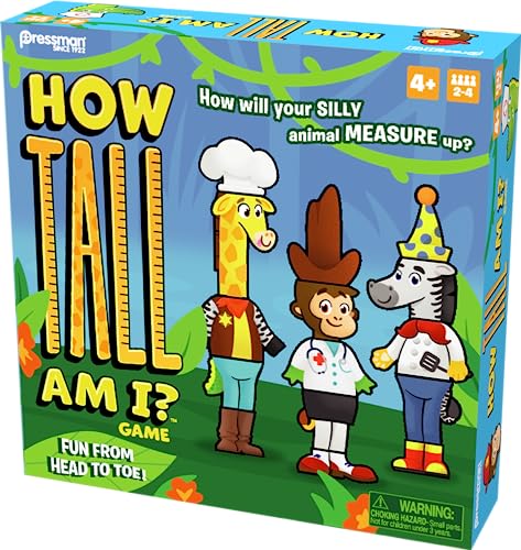 How Tall Am I - Juego de medir para preescolar miniatura 6