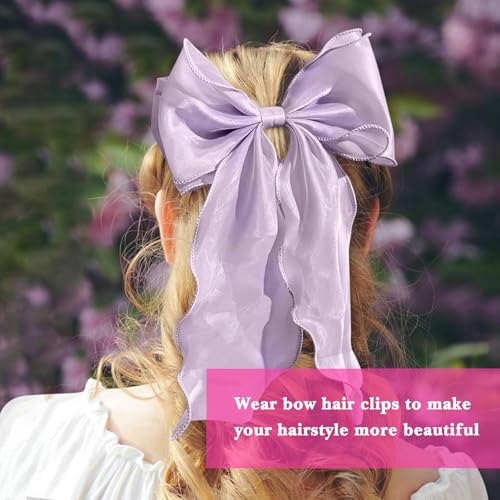 6PCS Lazos de Pelo para Mujer Clips de Metal miniatura 3