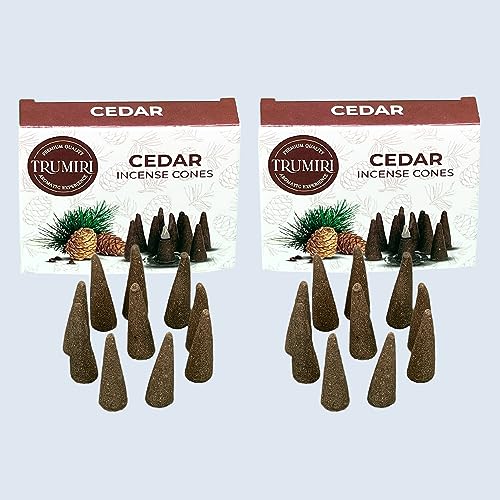 Trumiri TRU-ICTP-CEDAR Incense Cones - Total 20 Cone Incense thumb #7