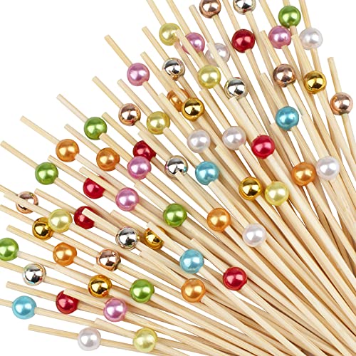Cocktail Picks - 100 Counts Decorative Toothpicks for Appetizers,...