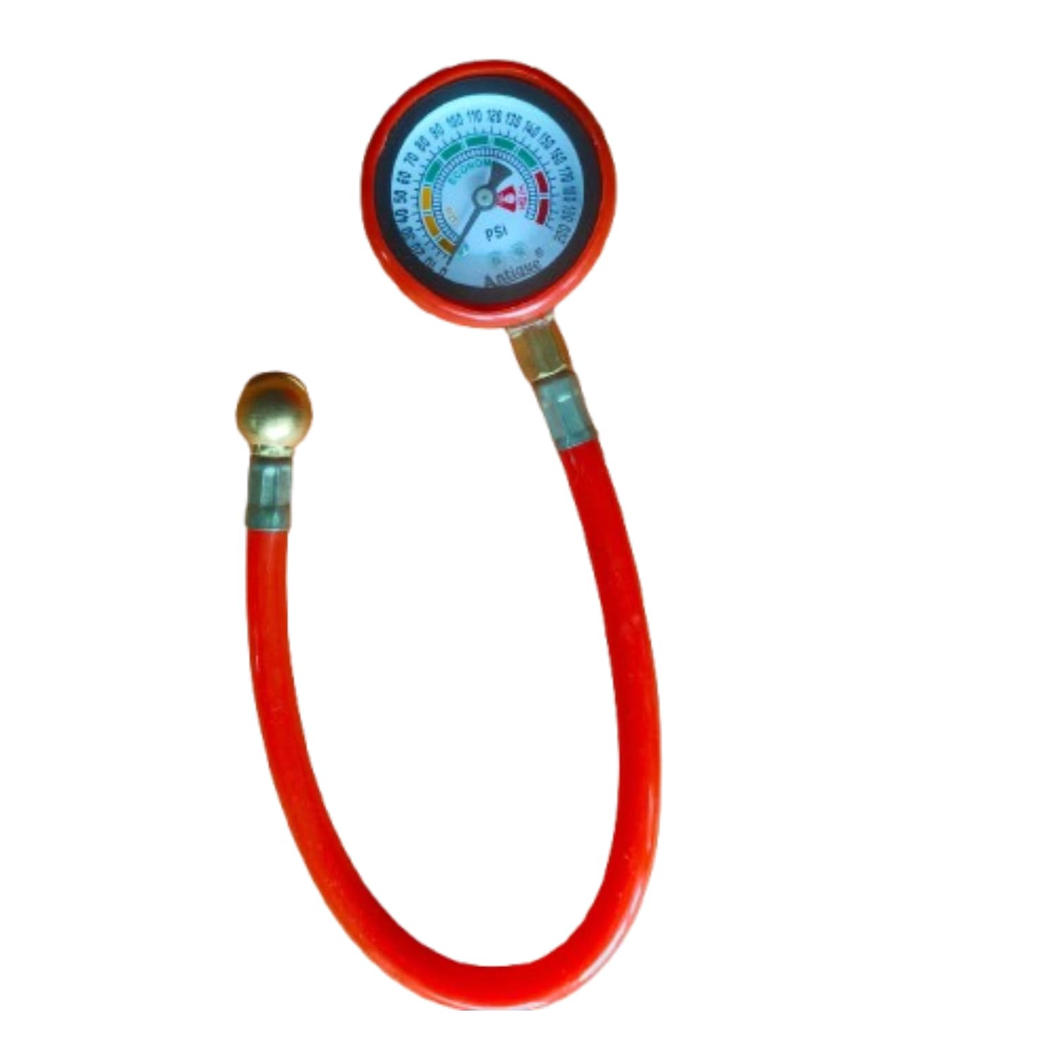 Antique Analog Tyre Pressure Gauge with Hose 0 – 200 PSI Meter for Car, Bike, Scooter – Distributed by TURBO SEAL X-image-37