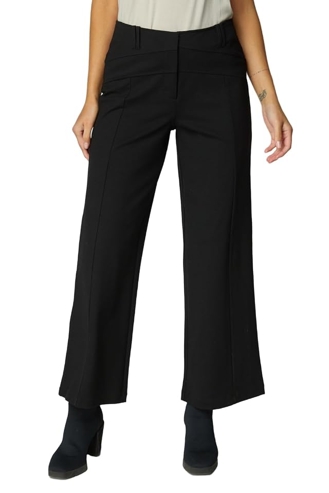 Habitat Clothes Olivia Ponte Wide Leg Pant - 120281