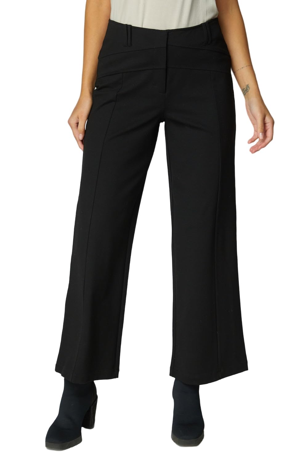 Habitat Clothes Olivia Ponte Wide Leg Pant - 120281