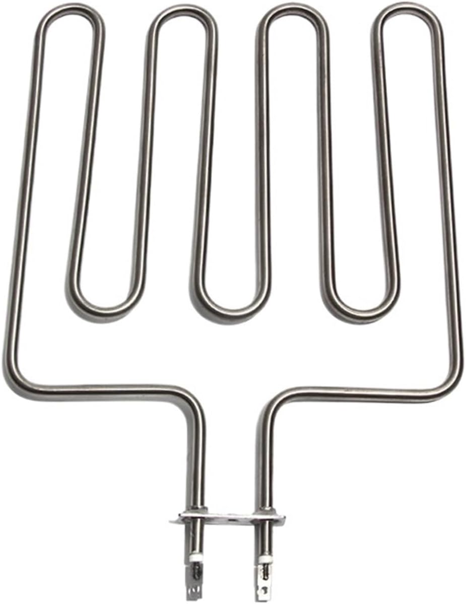 110/220/380V Electric Heating Element 4U 304SS Sauna Stove Bend Heater Tube 2KW Oven Burning Square Shape Pipe 28 * 40CM(380V)