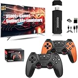 【Paquete completo】: El paquete incluye consola de juegos de palos de nostalgia *1, controlador inalámbrico *2, cable HDMI *1, receptor USB *1, cable de carga USB *1, manual *1. Es un gran regalo para cumpleaños, día del padre, Navidad, día de San Valentín, Acción de Gracias o cualquier otra ocasión.