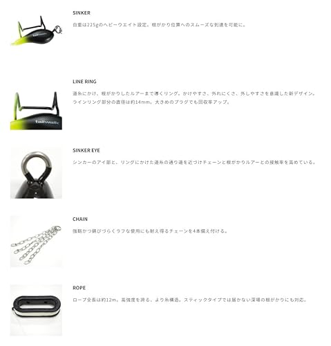 テイルウォーク(tailwalk) LURE PICK UPPER ルアー ピックアッパー 2枚目