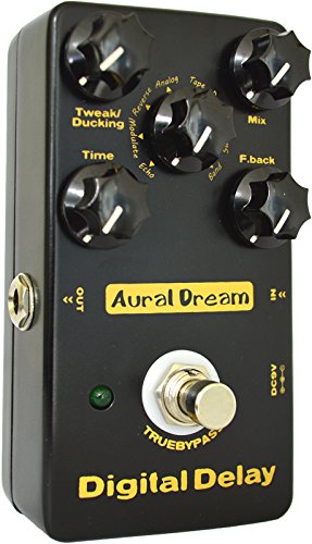 (美品) Aural Dream Digital delay エフェクター Amazon | Aural Dream Digital Delayギターエフェクターペダルは、Tape