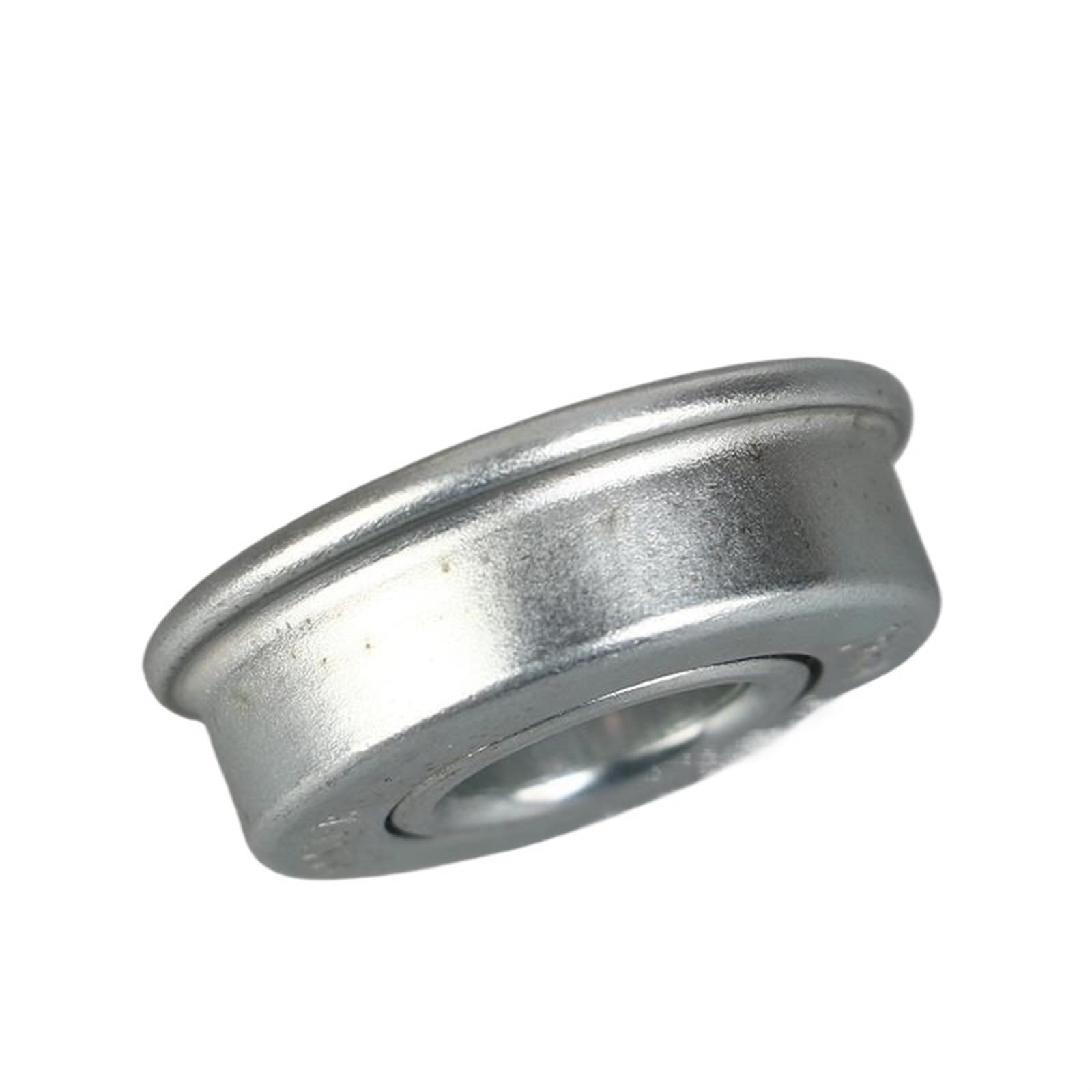 Lot De 4 Roulements à Billes Pour Roues De Tondeuse - 12.7 Mm X 28.6 Mm - Métal Argenté