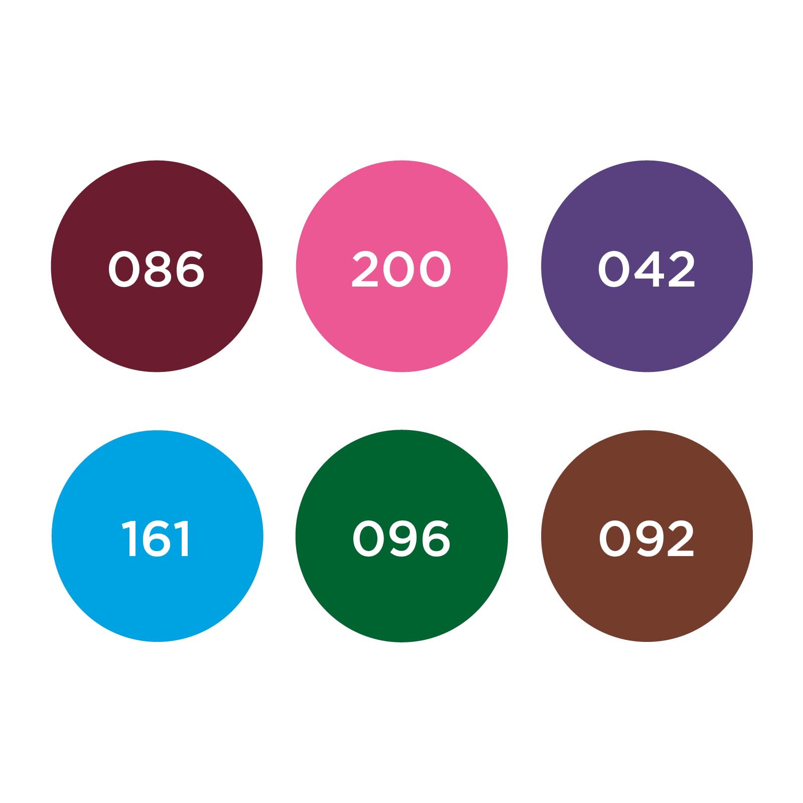 Molotow One4All 627HS Acryl Marker Basic-Set 2 (15,0 mm Strichstärke, Blockspitze, hochdeckend und permanent, UV-beständig, für fast alle Untergründe) 6 Stück sortiert