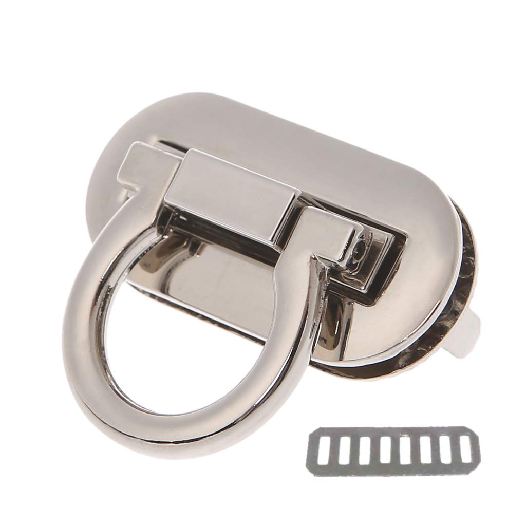 ordinarYone Metal Clasp Turn Twist Locks for Handbag Craft Bag Purse Hardware