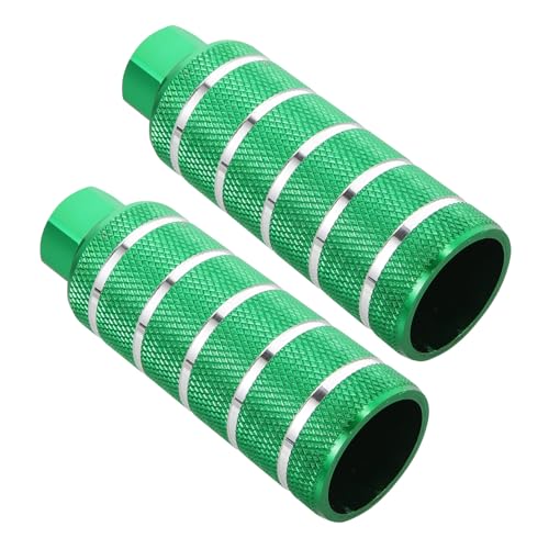 HONMEET 1Pair Sturdy Aluminum Alloy Bike Pegs Skid Rear Footrests for Bicycles Durable Replacement for Adult Use Easy to Install Bike Accessories