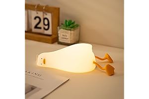 ABTER Lying Flat Duck Night Light for Kids
