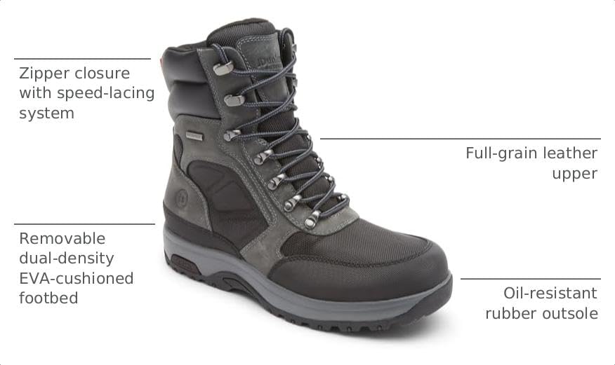 Image of Dunham 8000 Works 8 inch Ubal Men's Boot