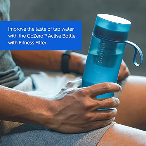 Bouteille d'eau active Philips GoZero anti chlore pour running et sport - 7
