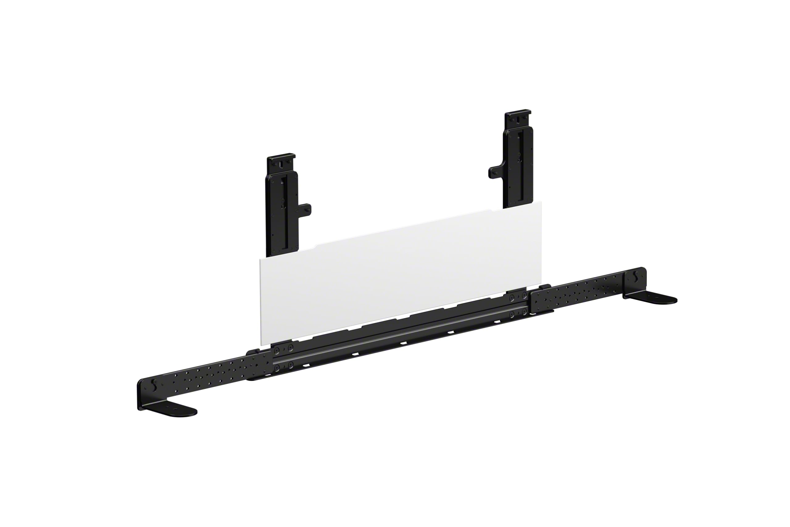 alt testo: sony su-wb1 soundbar wall mount con funzione di rotazione per il posizionamento perfetto e gestione dei cavi compatibile con il televisore suwl900