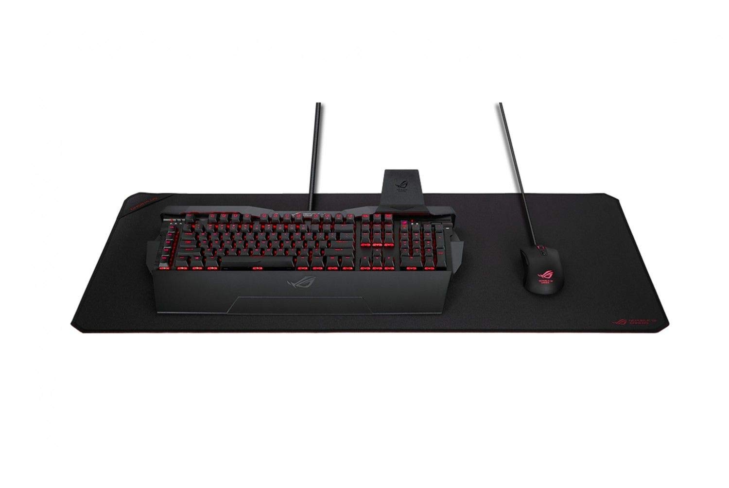 Asus ROG GM50 Plus Gaming Mauspad (XXL PC Tischunterlage, extra groß) schwarz