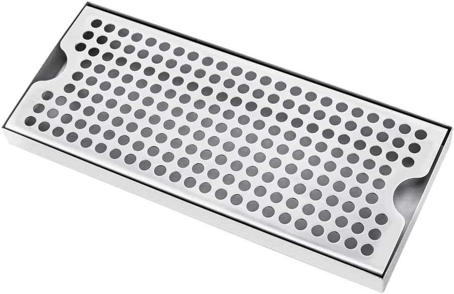 TMCRAFT Beer Drip Trays, Stainless Steel Kegerator Drip