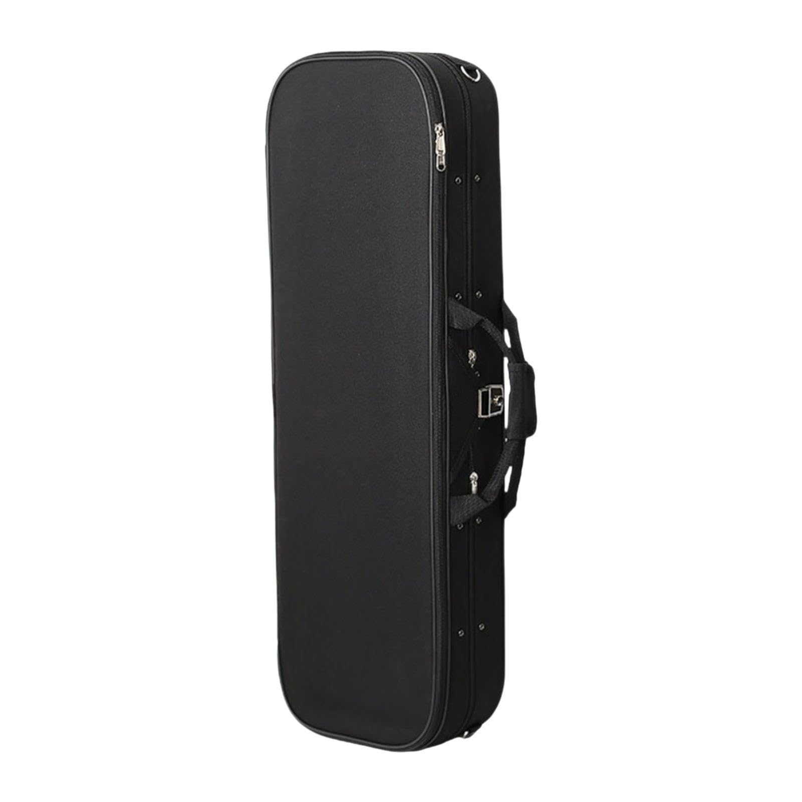 Estuche Rígido Oblongo para Violín, Caja para Violín, con, Accesorios para Instrumentos de Cuerda, a Prueba de Golpes, Estuche de Transporte, 3 a 4
