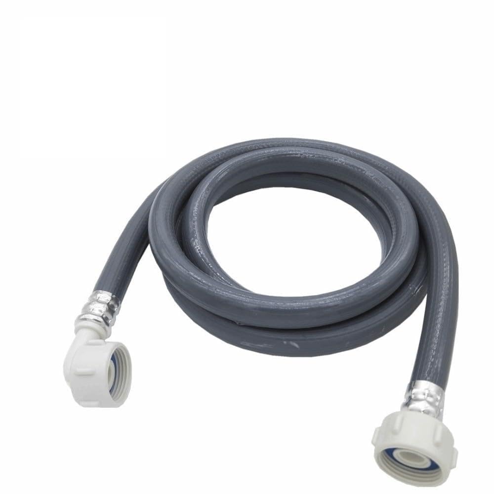 Automatic Washing Machine Inlet Hose High Pressure ‌Explosion Proof European Water Inlet Hose 3/4 Inch Garden Water Supply Pipe(4M)