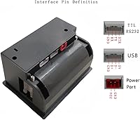 Vista 3 de Impresora térmica micro 5 ~ 9V integrada impresora térmica de recibos microcontrolador puerto serie desarrollo secundario MCU módulo de impresión