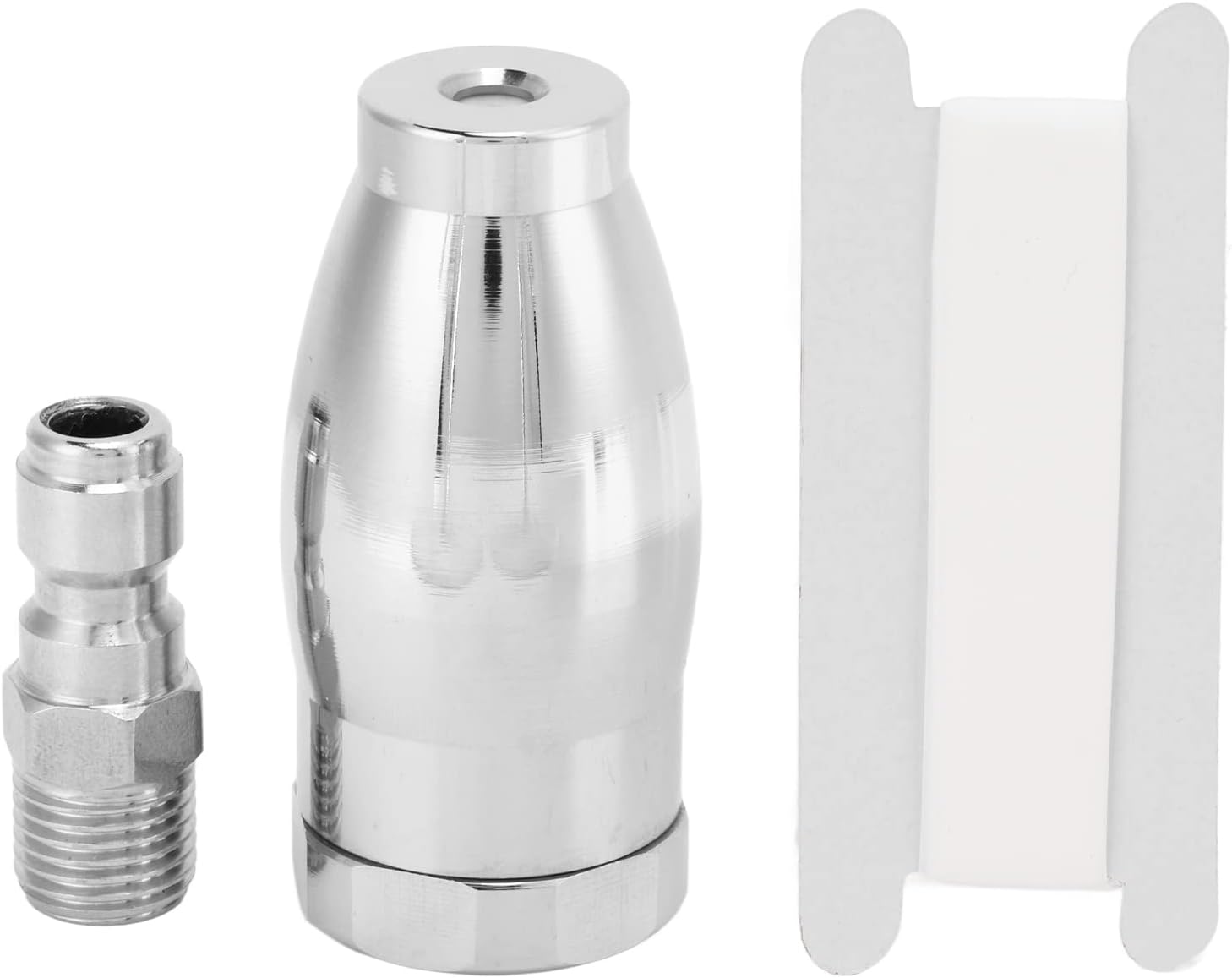 Acouto Rotating Nozzle For Pressure Washer 1/4 Quick Connect 2800 RPM 360° Rotating High Pressure Washer Nozzle Sprayer Nozzle For Home Car Advertising Bark