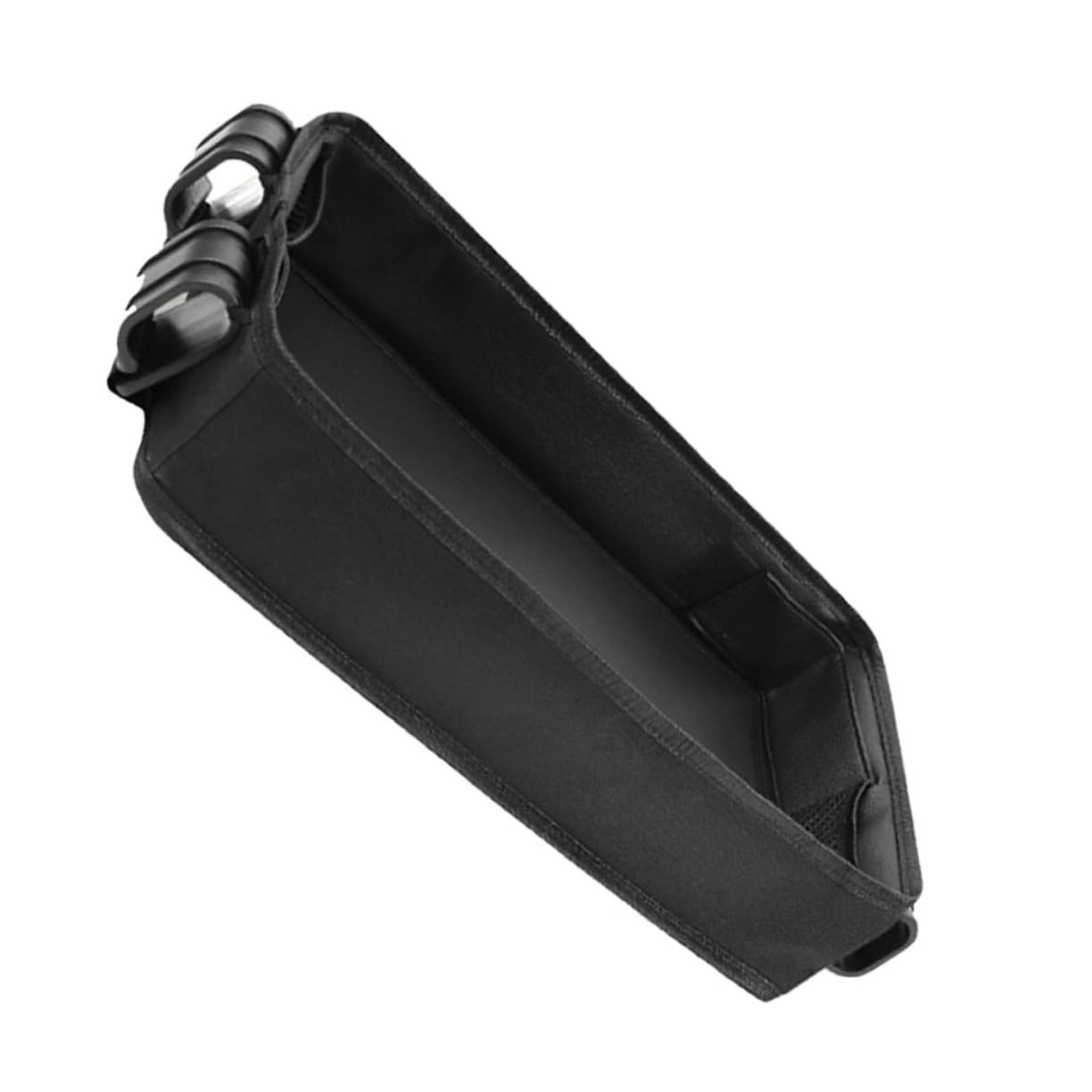 BESTonZON Wagon Accessories Boys and Girls Travel Tray for Stroller Snack Organizer Stroller Tray Oxford Canvas Black l