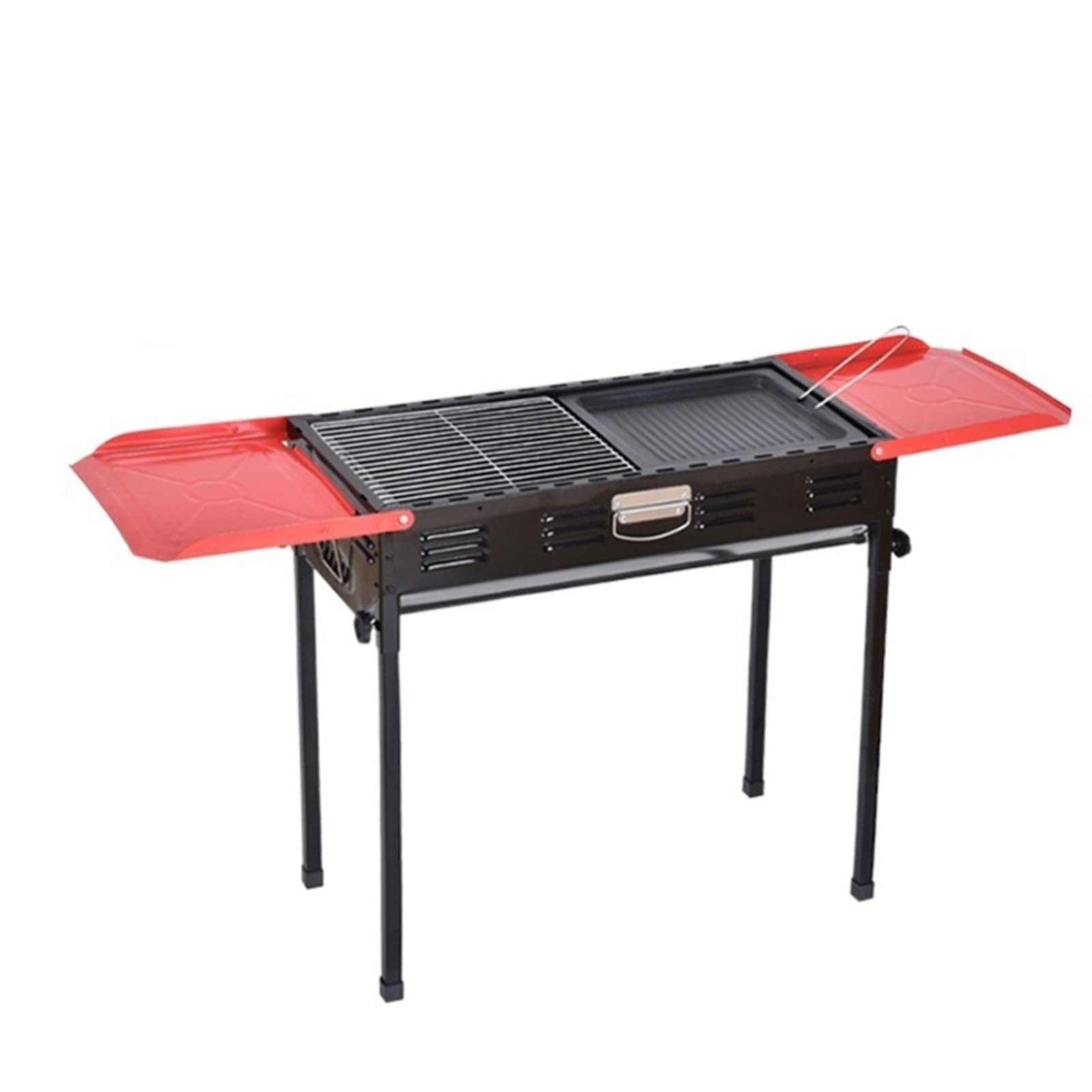 FHRKA Charcoal Grills, Barbecue Grill Outdoor Household Barbecue Tools Portable BBQ Party Cooking Grill Camping Picnic Travel Roast Meat Stove Grill