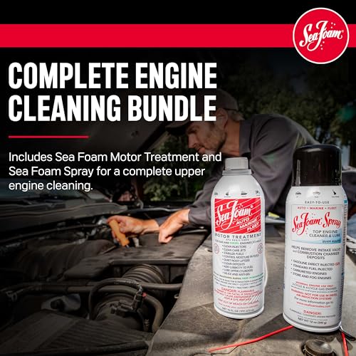 Image of Sea Foam Motor Treatment and Intake Cleaner Combo Pack, SF-SS, 16 oz and 14 oz