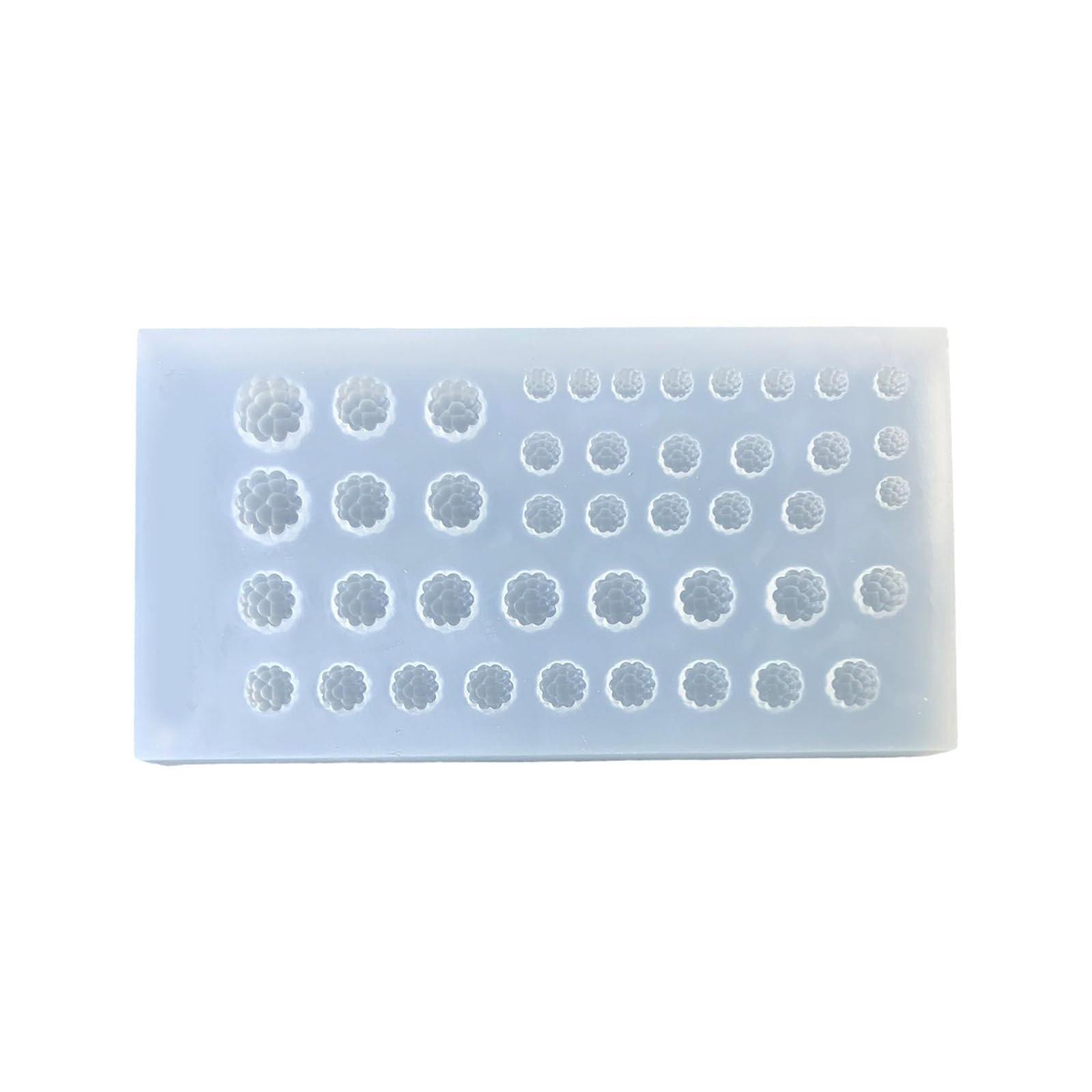 NEWFT Reusable Raspberry Design Silicone Mold For Resin Jewelry Crafting Decorative Accessories Safe Casting Mould