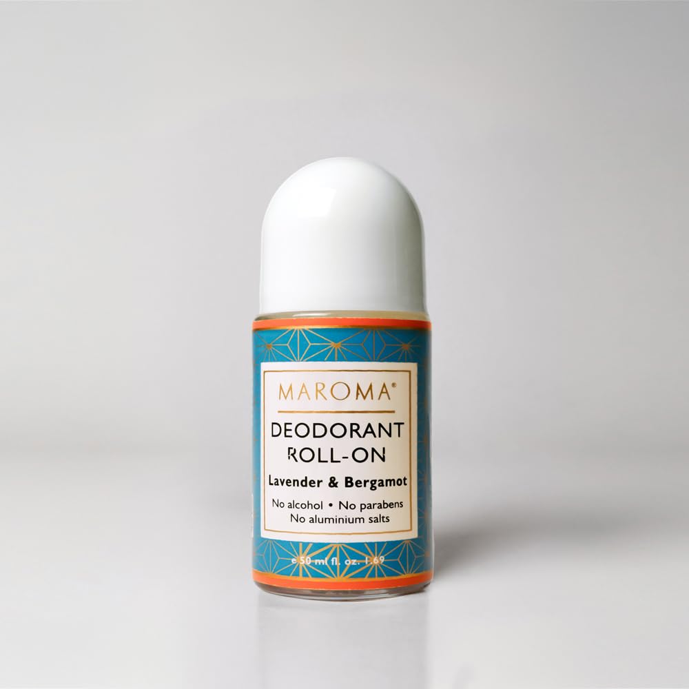 100% Natural Deodorant Rollon - Lavender & Bergamote - 50 Ml.