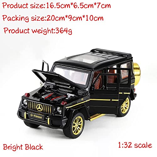 Image of AMG G63 White Car Toy for Kids White Kids New Diecast Metal Pullback Openable Doors Toy Cars (White)