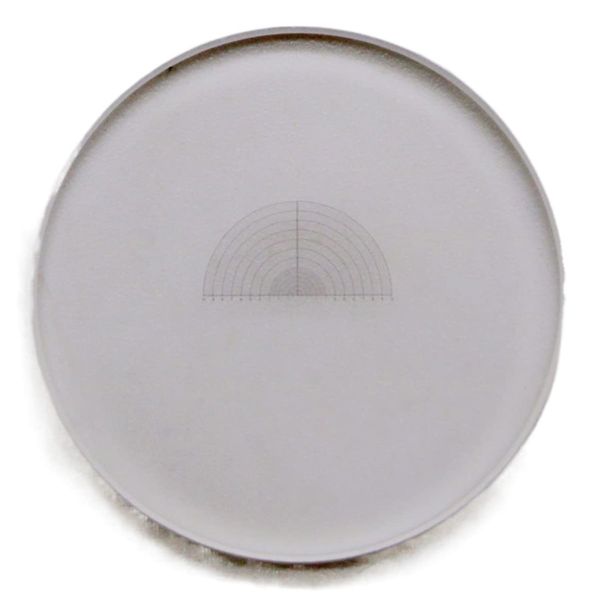 Kit de Accesorios para microscopios Regla de Cristal óptica de microscopio Calibración micrómetro Portaobjetos de microscopio (Color : Diameter 15mm)