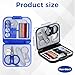 Imagen de TMZELOA Kit Costura 2 Piezas Mini Set Costura Portátil Pequeño Kit Costura Viaje Compacto con Agujas