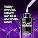 Olay Regenerist Resurfacing Retinol Serum, Renew, Anti-Wrinkle Serum for Women, Anti-Aging Skin Care, Advanced Night Repair, Fragrance-Free, Hexa-Repair Peptide & Pro-Retinol, 1.0oz