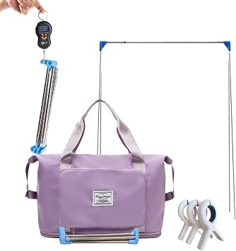 Travel Portable Garment Rack,Collapsible Mini Folding Clothes Rack for Travel Drying Camping Laundry Dance 35.4x15.7x55 + Travel Bag+Clothespins set enhanced