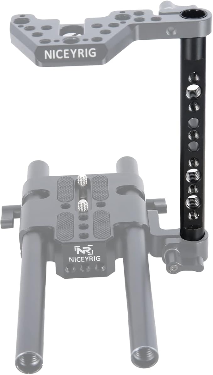Varilla cheese 15mm 6.2 pulgadas NICEYRIG para cámara miniatura 8