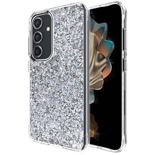 Case-Mate Samsung Galaxy S24 Case [6.2'] [12ft Drop Protection] [Wireless Charging] Twinkle Disco Phone Case for Samsung Galaxy S24 - Luxury Bling Glitter Cover with Anti-Scratch, Shockproof, Slim Fit