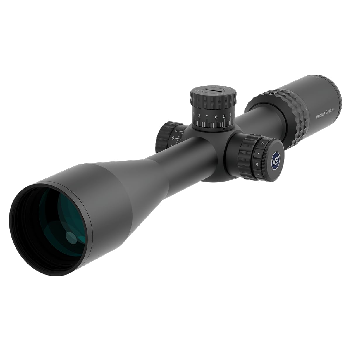 Vector Optics SCFF-57 Sentinel 6-24x50 FFP MOA Occhiali da mira per sport, softair e caccia, fucile ad aria, visiera bersaglio, lunetta di mira per fucile a spruzzo, molti accessori