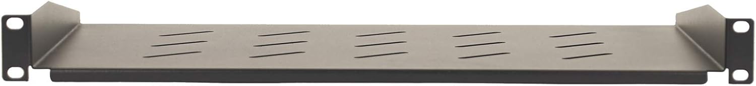 Aeons 1U Universal Server Rack Shelf Vented Rackmount Cantilever Shelf 12" Deep, for 19” IT Network Rack Cabinet Enclosure - Fixed Server Rack Cabinet Shelf 2-Pack