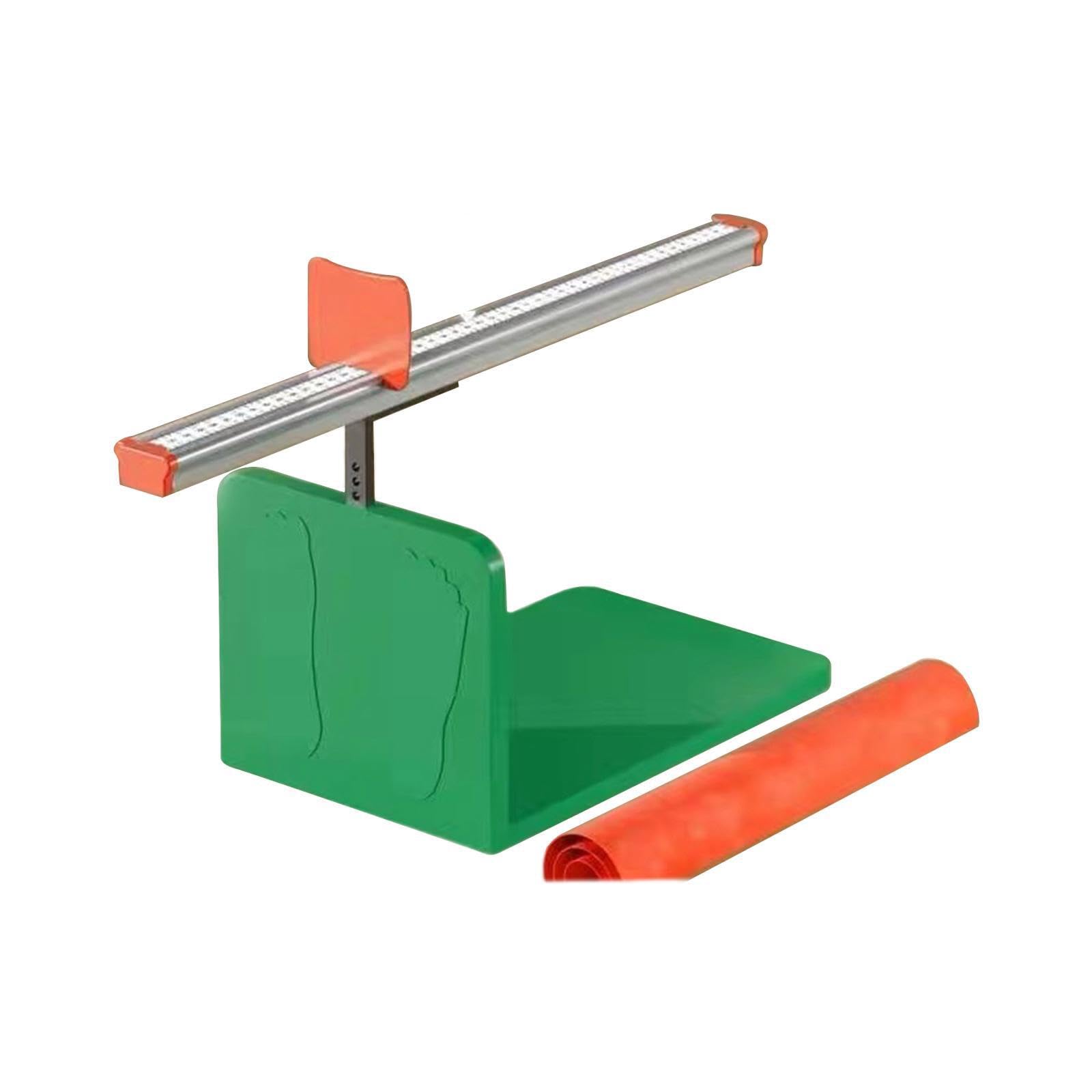 Tester per legamenti con Per scala chiara Dispositivo di valutazione della flessibilità Sit And Reach Gli esperti di fitness testano leggermente la punta delle dita