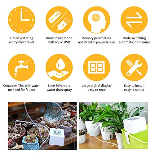 Automatic-Drip-Irrigation-Kit-Self-Watering-System-with-Timer-and-USB-Charging-Cable-30-Day-Programmable-Water-Timer