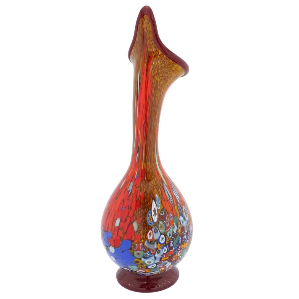 Amazon.com: Glass Of Venice Murano Glass Millefiori Calla Lily