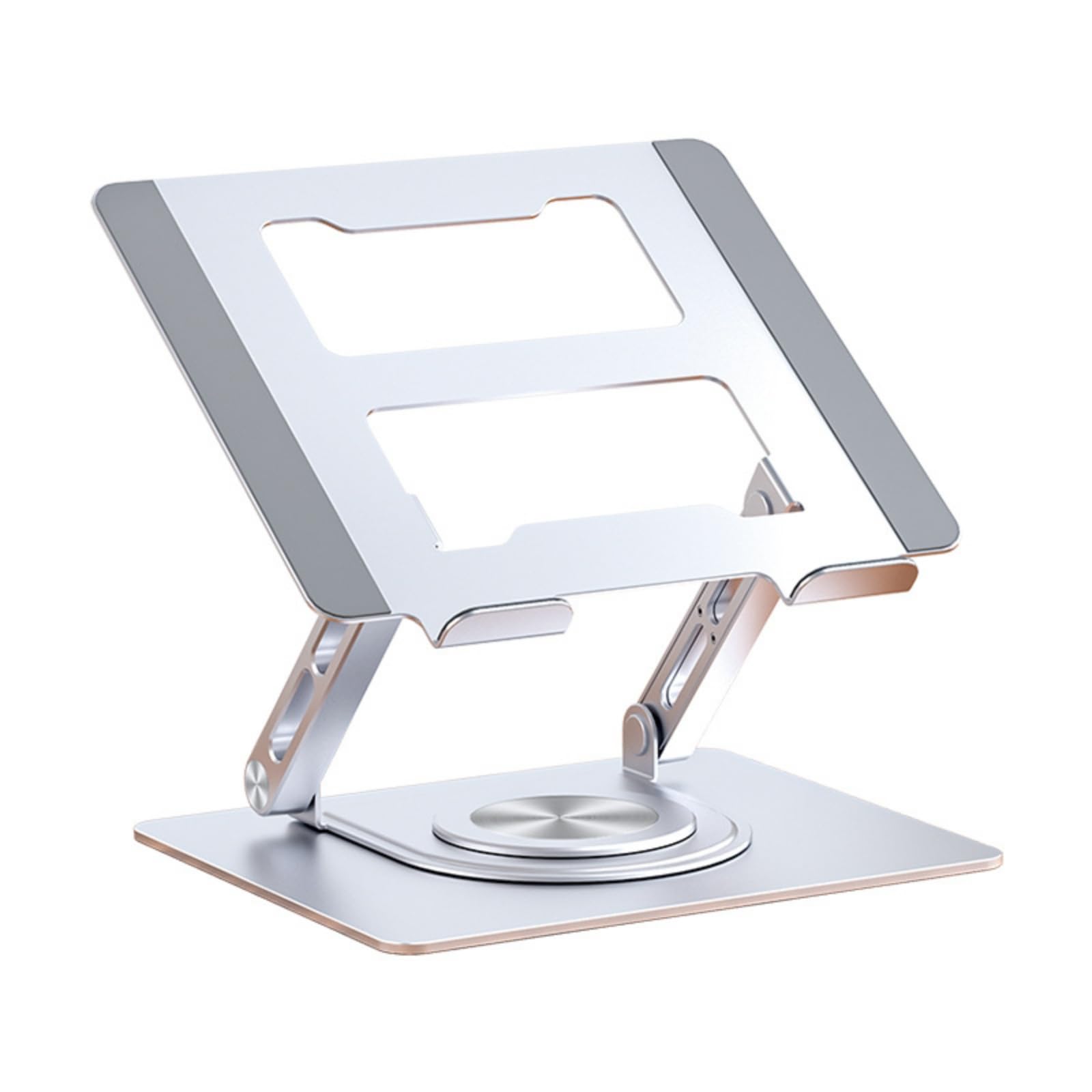 Supporto Computer Portatile Ergonomico Supporto Laptop da Scrivania in Metallo Porta Computer da Scrivania per Professionisti, Studenti, Ufficio, E19s-c-rotatable