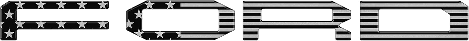Raptor Grille Letter Overlays - Compatible with 2021-2023 Ford F-150 Raptor