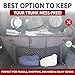 Envelope Style Automotive Elastic Trunk Cargo Net for Audi Q5 SQ5 Q5 Hybrid 2009-2024 - Premium Trunk Organizer and Storage - Luggage Net for Crossover - Car Organizer for Audi Q 5 SQ 5 Q 5